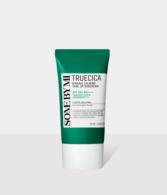 Some by mi truecica mineral calming tone-up suncream- واقي الشمس فائق