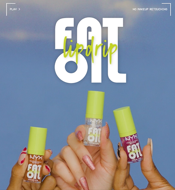 Nyx fat oil lipdrip gloss liquide - ملمع شفاه سائل