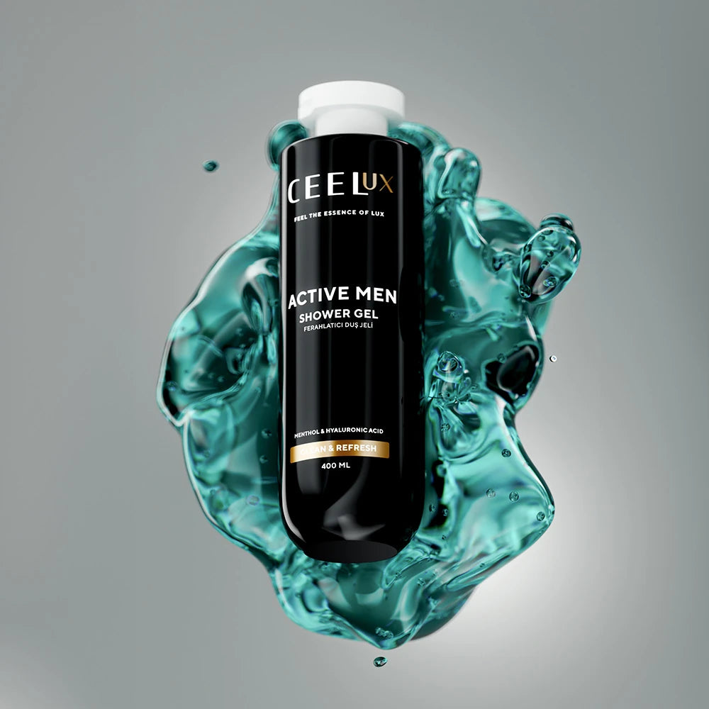 The ceel active men shower gel - جل أستحمام جسم للرجال