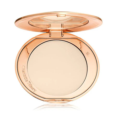 Charlotte tilbury airbrush brightening flawless gift set - سيت مثبت مكياج وباودر من شارلوت تلبري