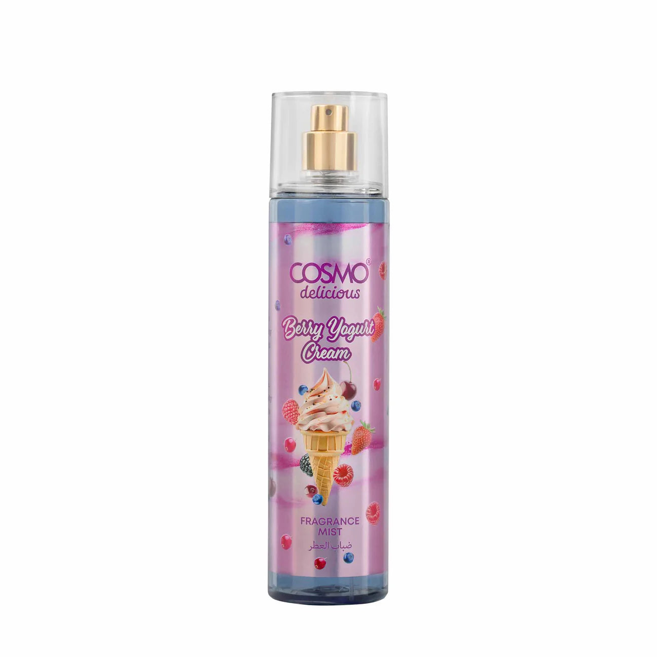 COSMO delicious Berry Yogurt Cream -سبلاش معطر الجسم والشعر