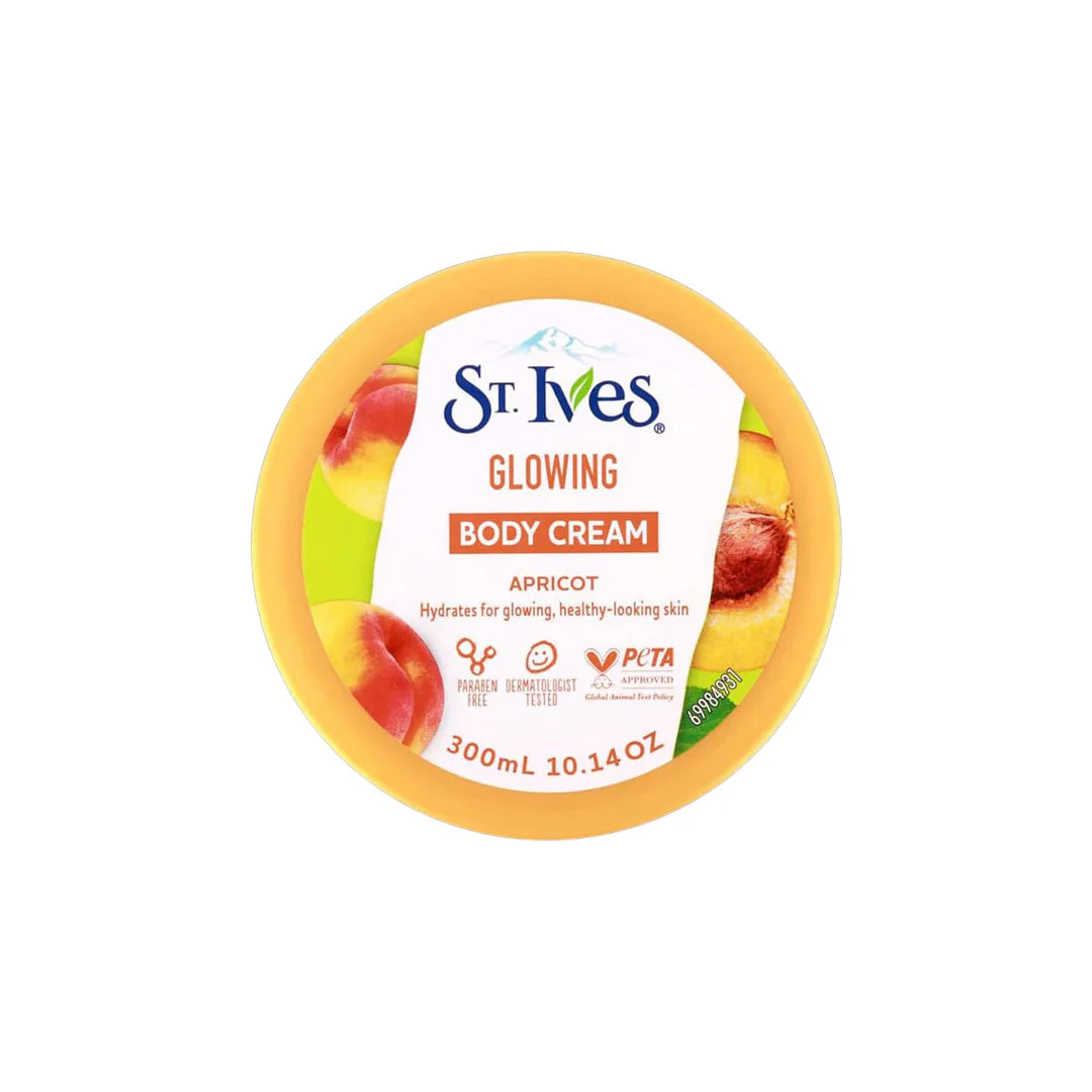 St.ives glowing body cream 150ml - كريم الجسم لبشرة مضيئة وناعمة