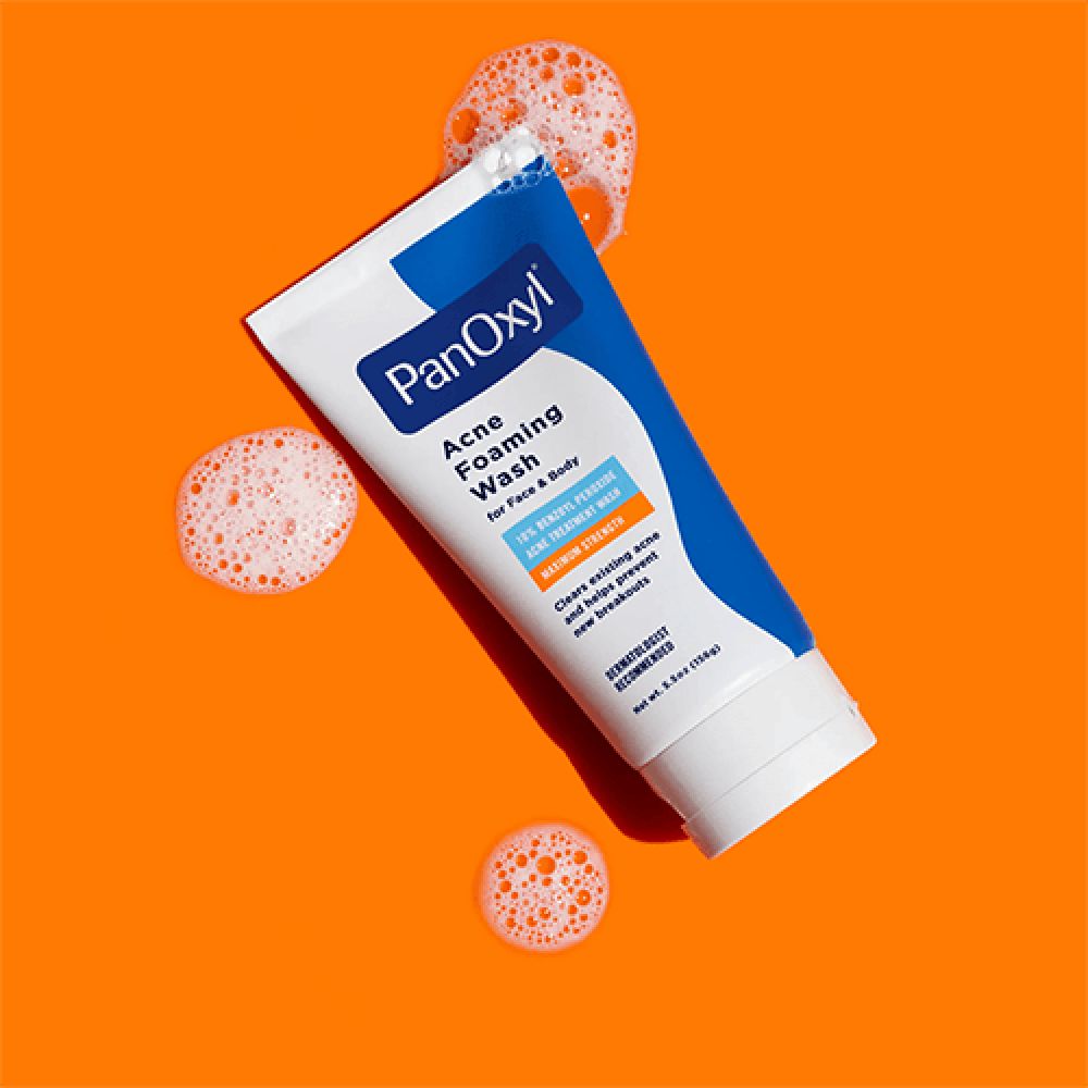 Panoxyl acne foaming wash for face and body-غسول بانوكسيل الرغوي لحب الشباب للوجه والجسم