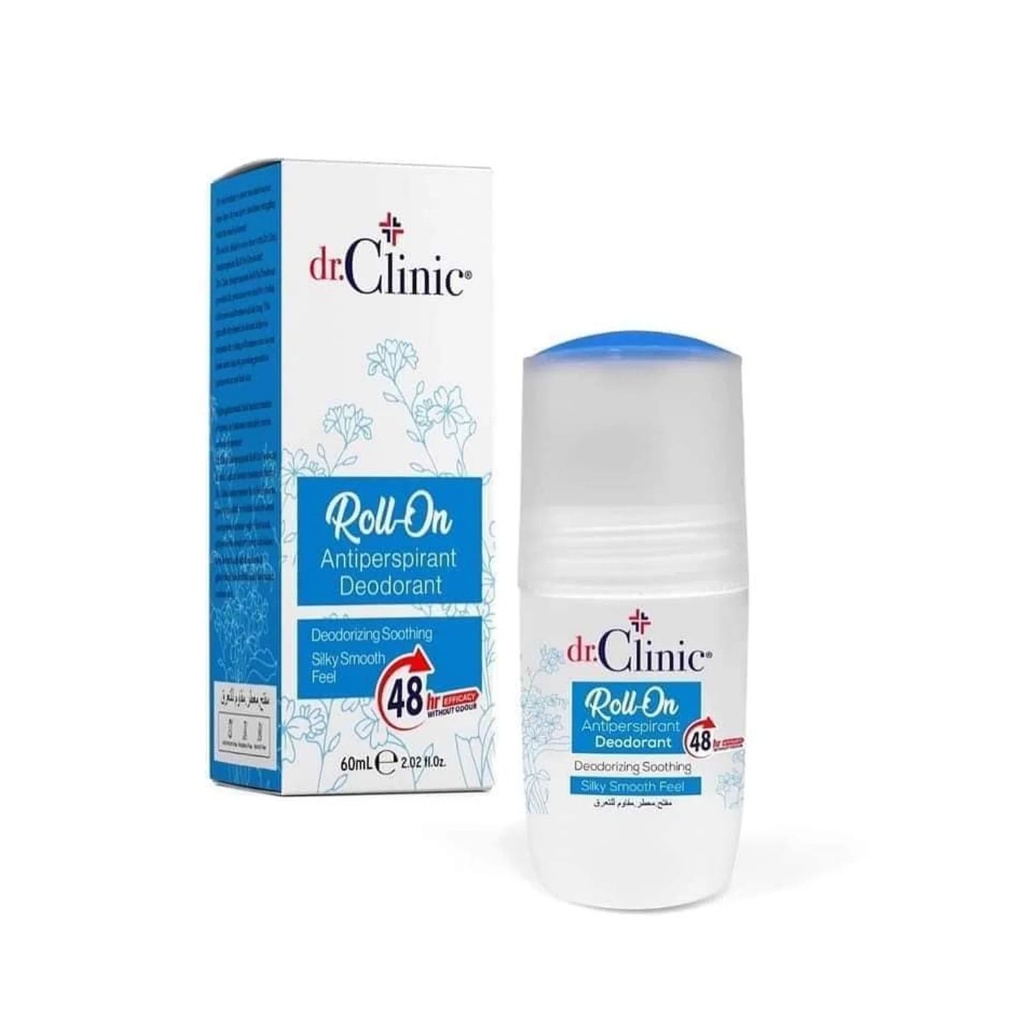 Dr.Clinic Roll-On Antiperspirant -مضاد تعرق من دكتور كلينك أزرق
