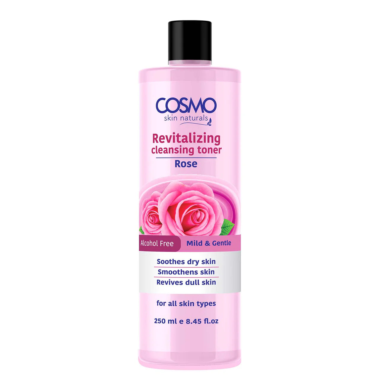 Cosmo Rose Revitalizing Cleansing Toner - تونر الورد المنظف والمنعش للبشرة من كوزمو