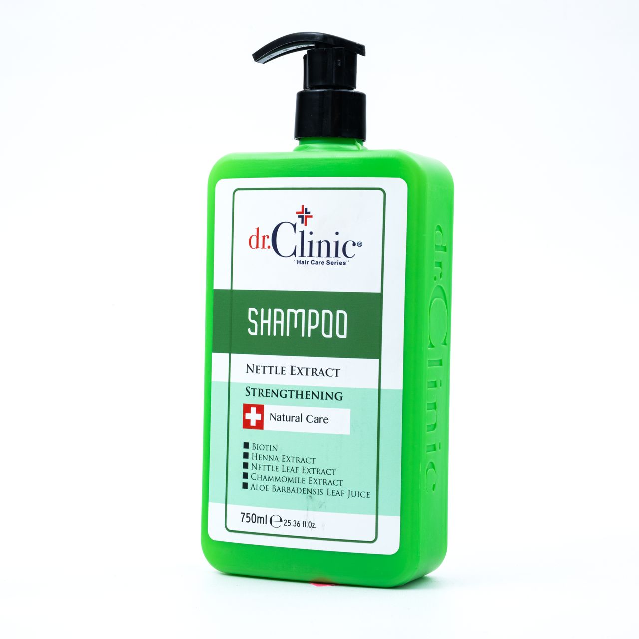 dr.Clinic Shampoo Nettle Extract Strengthening - شامبو مقوي بخلاصة القراص من دكتور كلينك