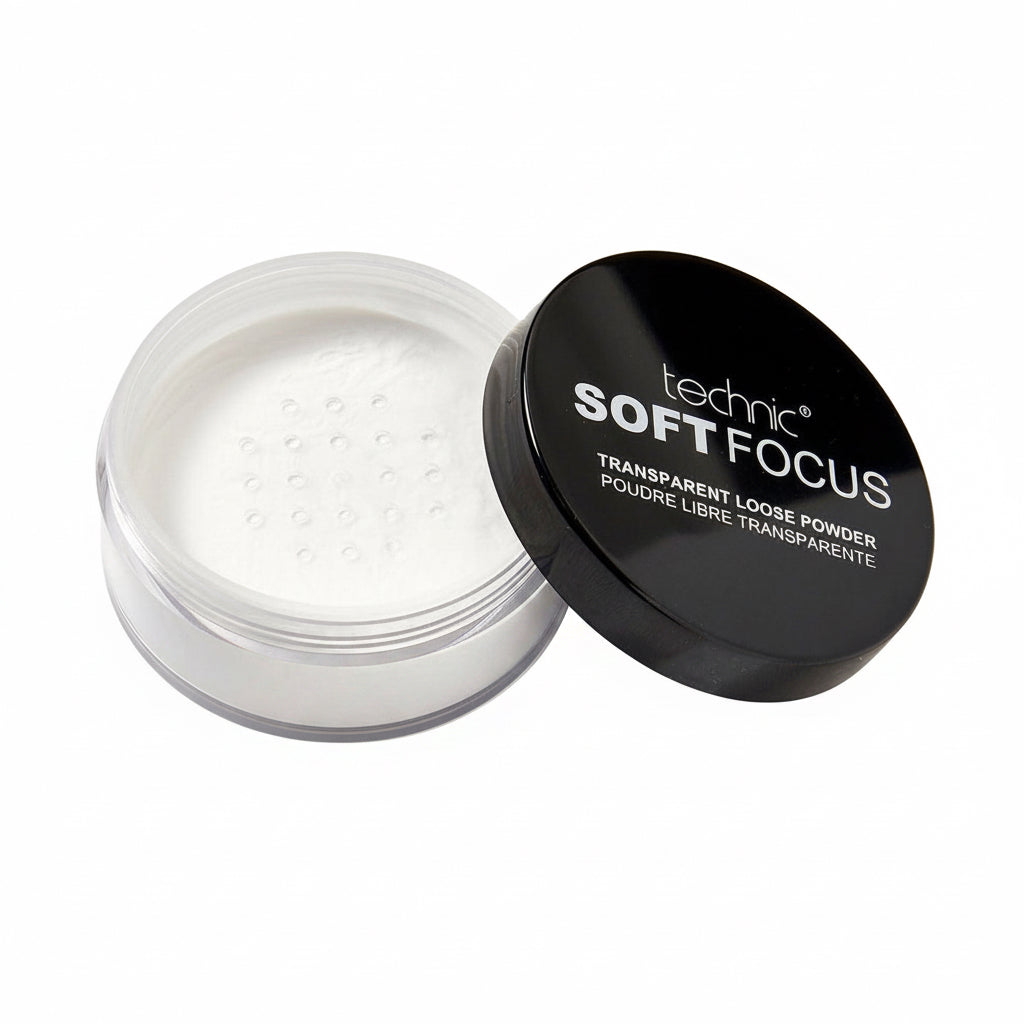 Technic Soft Focus Transparent Loose Powder - بودرة مضغوطة شفافة من تكنيك
