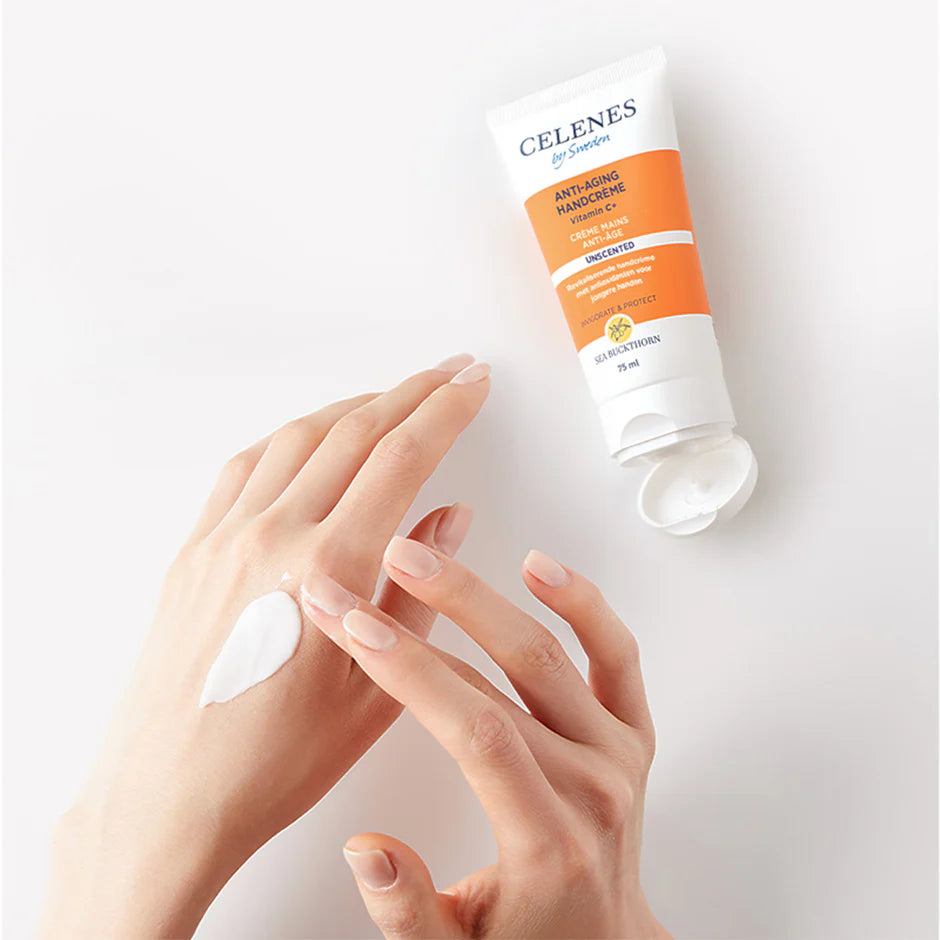 Celenes anti-aging hand cream - كريم اليد من سيلينس لمقاومة علامات التقدم في السن