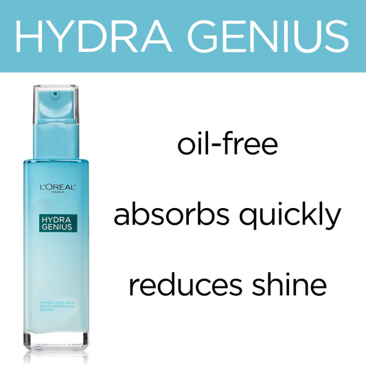 L’oreal paris hydra genius aloe water dry & sensitive skin - مرطب البشرة جافة والحساسة مائي من لوريال باريس
