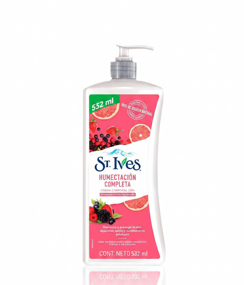 لوشن الجسم بفيتامين C والتوت الأحمر من St. Ives