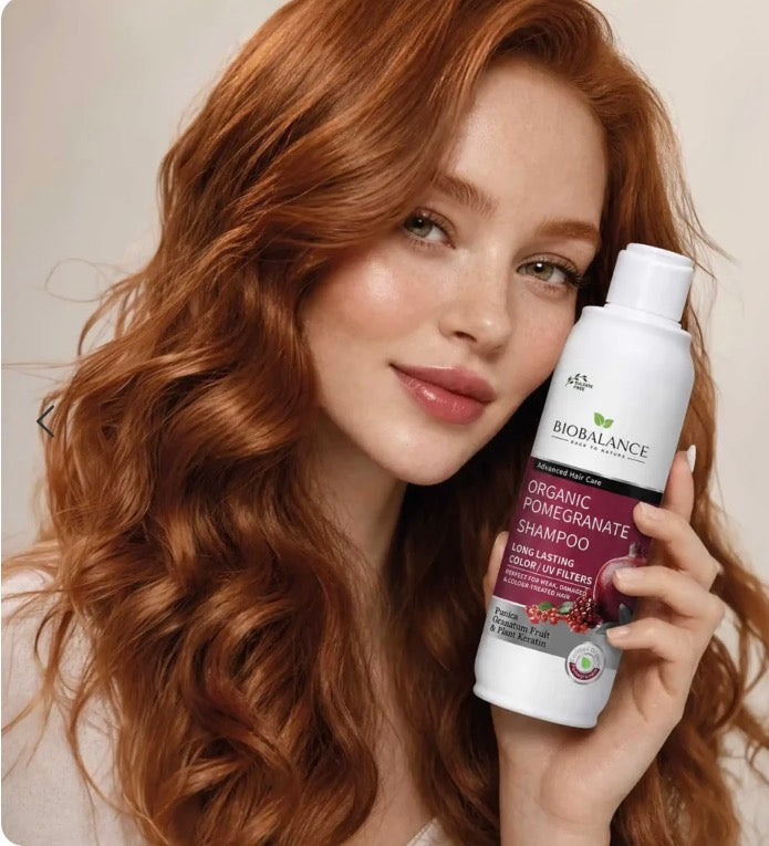Bio Balance Organic Pomegranate Shampoo - شامبو بالرمان العضوي للشعر المصبوغ
