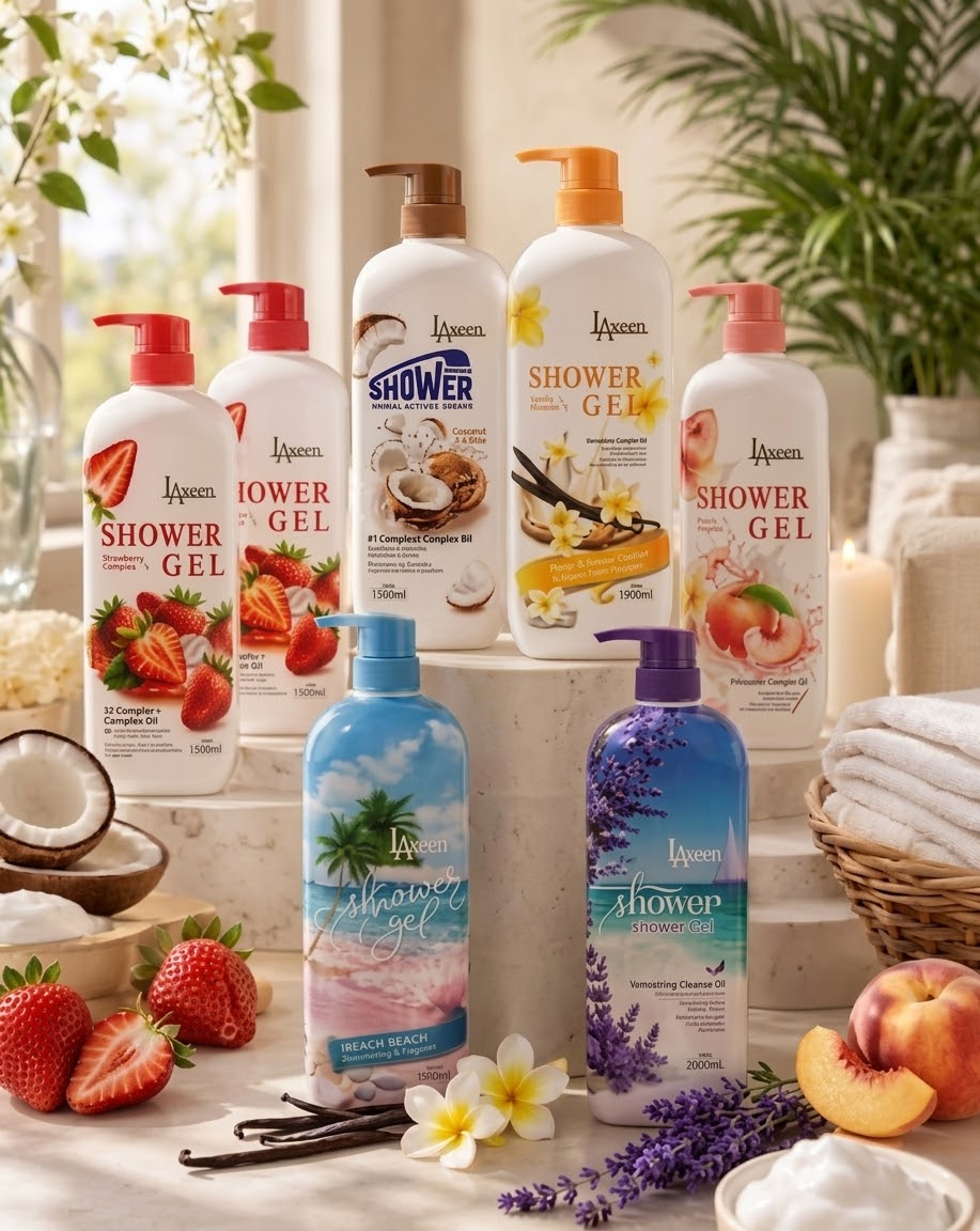 L'AVEEN VANILLA SHOWER GEL 1000ML - جل استحمام بالفانيلا من لافين