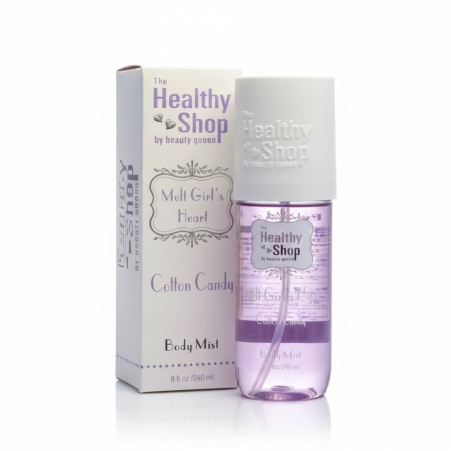 THE HEALTHY SHOP melt girl’s heart ( cotton candy) BODY MIST 240ml - معطر جسم هيلثي شوب بحلاوة غزل البنات