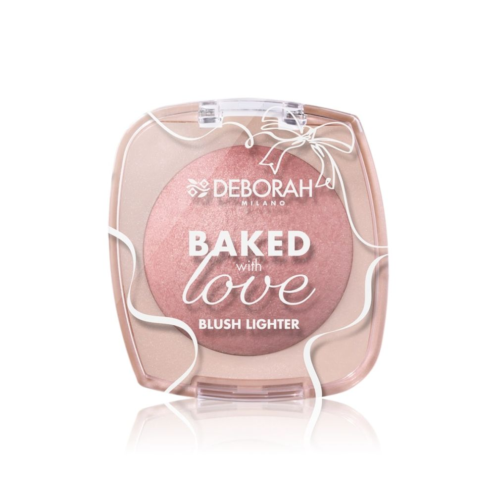 DEBORAH MILANO BAKED WITH LOVE BLUSH LIGHTER - بلاشر وهايلايتر من ديبورا