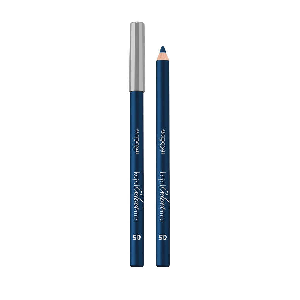 Deborah Kajal Velvet Mat Eye Pencil blue 1.5 g - قلم كحل عيون من ديبورا مخملي مات باللون الازرق