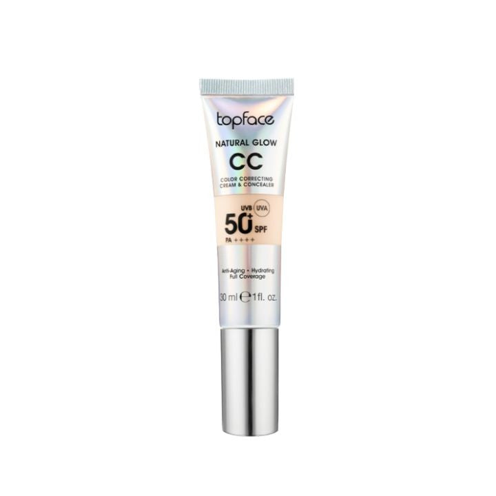 Topface Natural Glow CC Cream & Concealer - كريم مصحح وخافي للعيوب (كونسيلر)
