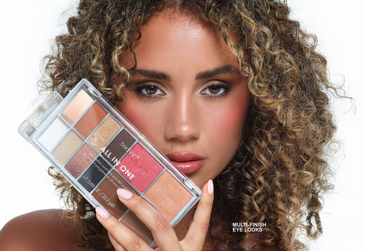 Technic All In One Eyeshadow and Face Powder Palette - باليت ظلال عيون وبودرة وجه