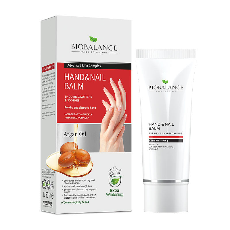 Bio Balance Hand & Nail Balm (Argan Oil) - بلسم لليدين والأظافر بزيت الأركان