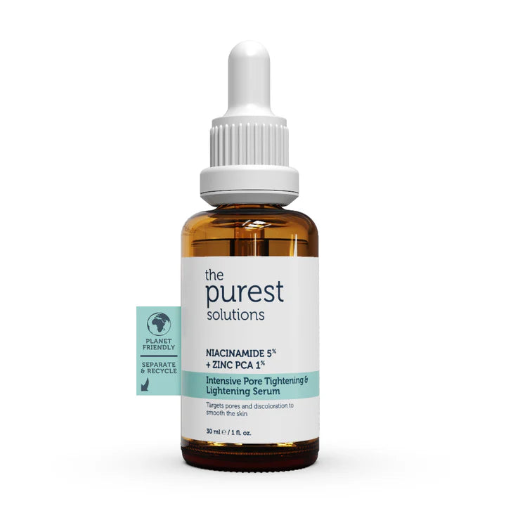 the purest solutions سيروم النياسيناميد 5% + الزنك بي سي ايه 1%