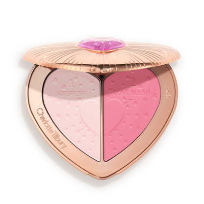 Charlotte tilbury beauty soulmates face palette pillow talk love blush - بلشر باودر من شارلوت تلبري