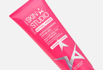 STELLARY Skin Studio RETINOL POWER GENTLE CLEANSING CREAM GEL 120ml ستيلاري غسول جل كريمي مرطب بعمق ينقي البشرة ويعزز نعومتها