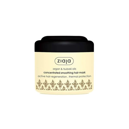 Ziaja Argan & Tsubaki Oils Concentrated Smoothing Hair Mask -قناع لتنعيم الشعر المركز بزيوت الأرغان والتسوباكي