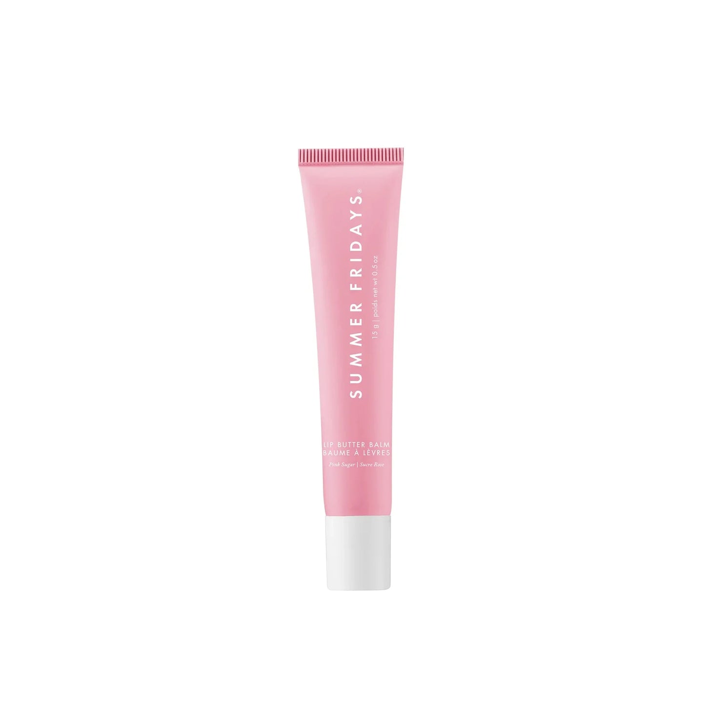 Summer fridays lip butter balm pink suger - كريم زبدة الشفاه بالسكر وردي