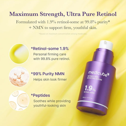 Medicube retinol boosting serum-سيروم من مدكيوب بالريتنول