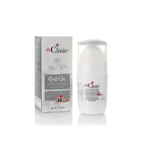Dr.Clinic Roll-On Antiperspirant -مزيل عرق من دكتور كلنك رصاصي