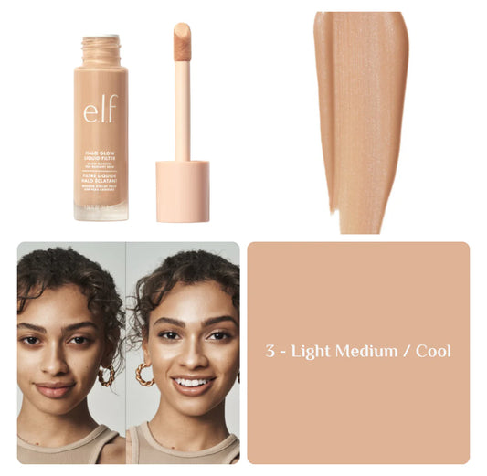 e.l.f halo glow liquid filter - ايلف كريم أساس فلتر كلو