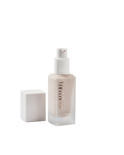 NEVERTI NATURAL MATTE FLAWLESS FOUNDATION - نيفيرتي كريم اساس مات