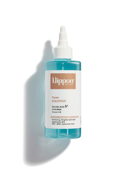 Nippon Skin Care Toner Solution - 5% Glycolic Acid Exfoliating Toner