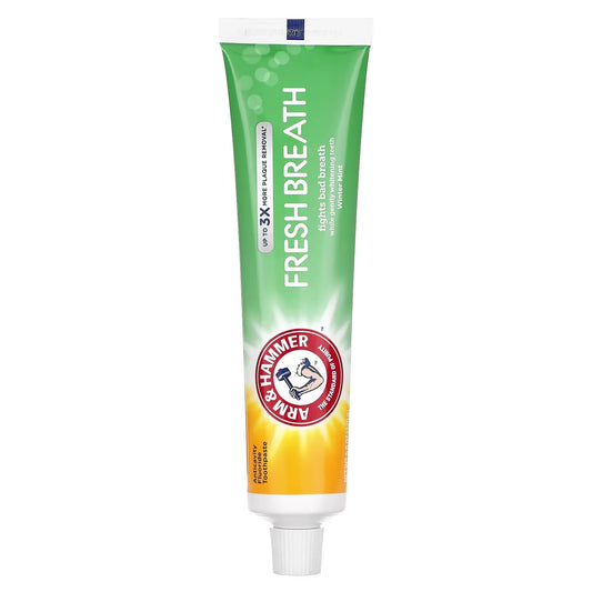 arm hammer fresh breath -معجون اسنان ارم هامير الامريكي