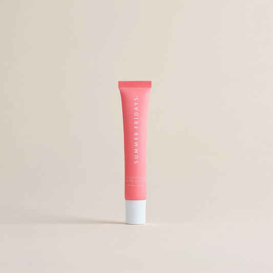 Summer fridays lip butter balm pink suger - كريم زبدة الشفاه بالسكر وردي