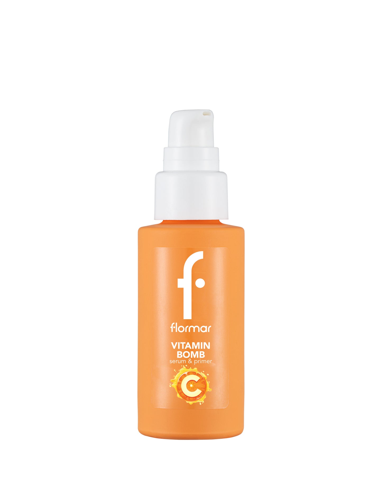 Flormar vitamin c bomb serum & primer - برايمر وسيروم فيتامين سي من فلورمار