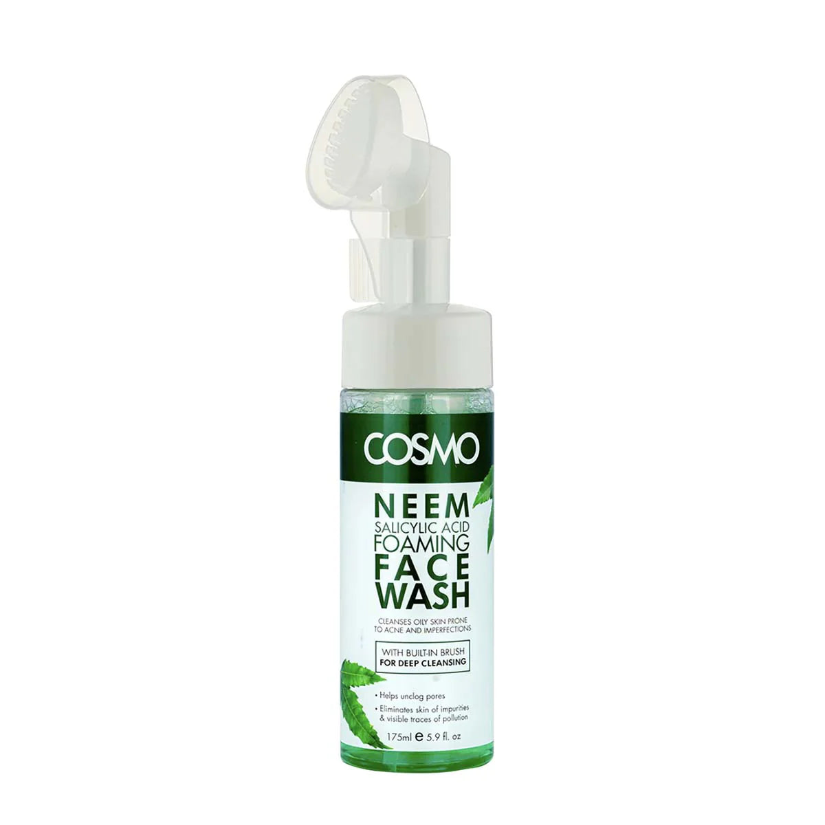 Cosmo Neem Salicylic Acid Foaming Face Wash - غسول الوجه الرغوي بالصبار والنييم وحمض الساليسيليك من كوزمو