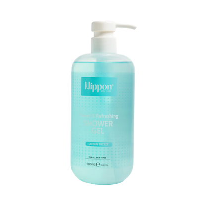 Nippon Ocean Breeze shower gel 600ml - غسول جسم نيبون أوشن بريز 600 مل