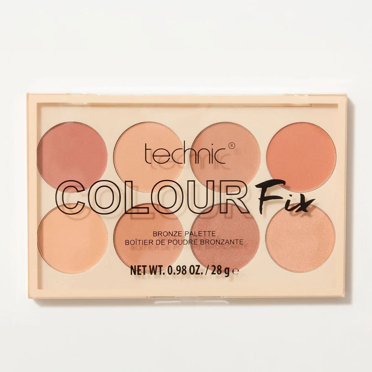 Technic colour fix bronze palette - باليت برونزر من تكنيك