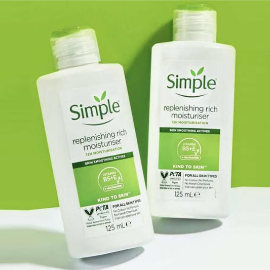 Simple replenishing rich moisturiser - سمبل مرطب مجدد غني للبشرة