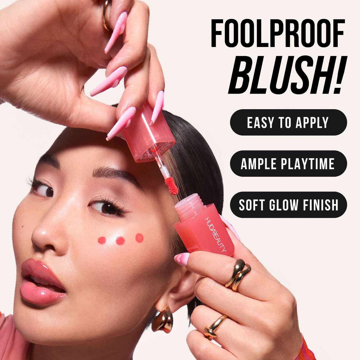 Hudabeauty liqiud Blush filter -هدى بيوتي بلشر سائل