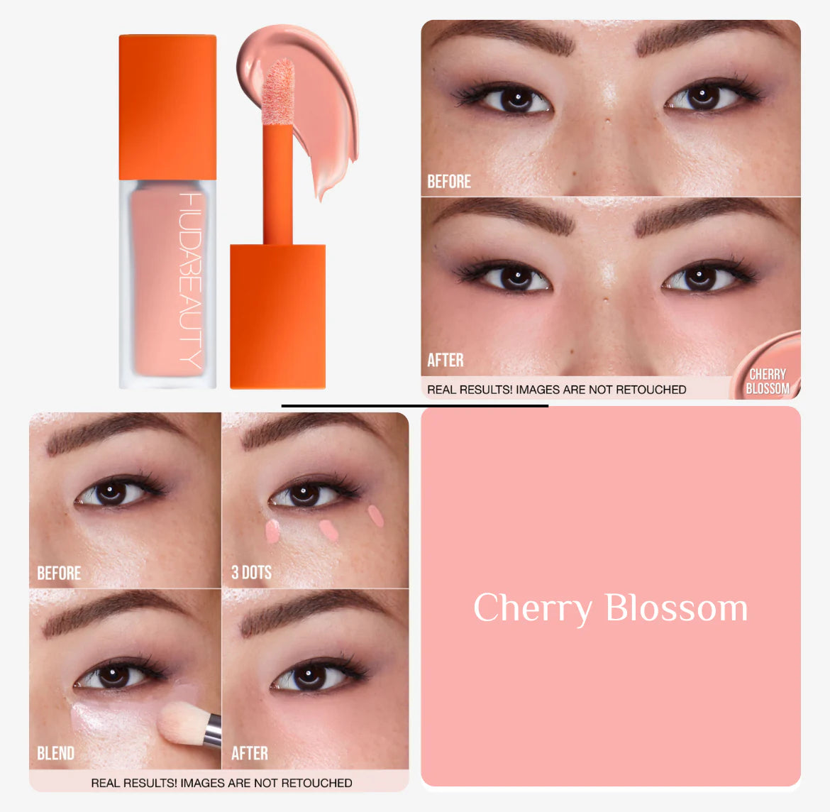 Huda beauty colour corrector peach 9ml - هدى بيوتي كوركتر