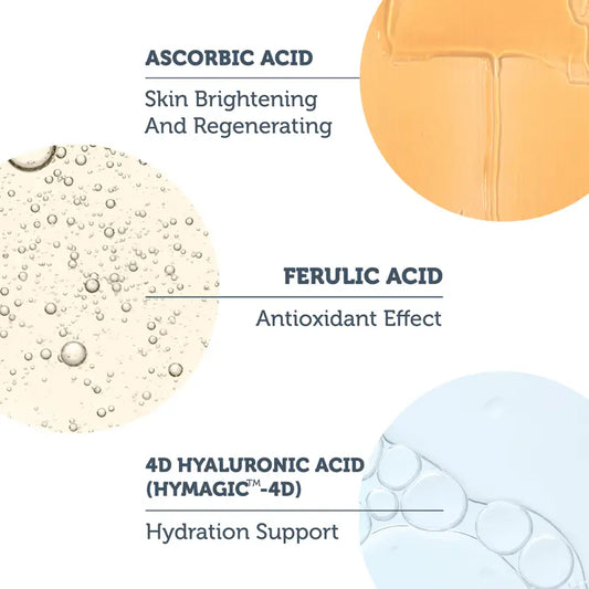 The purest solutions Brightening Lightening Vitamin C Serum 8ml - سيروم فيتامين سي لتفتيح وتفتيح البشرة من ذا بيورست سوليوشنز 8 مل