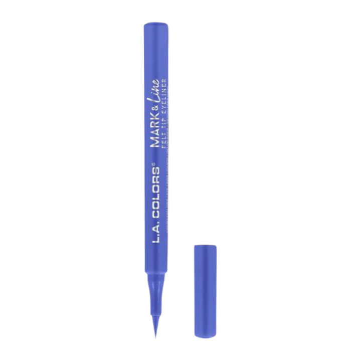 L.A.colors Mark & Line Felt Tip Eyeliner - اي لاينر ازرق