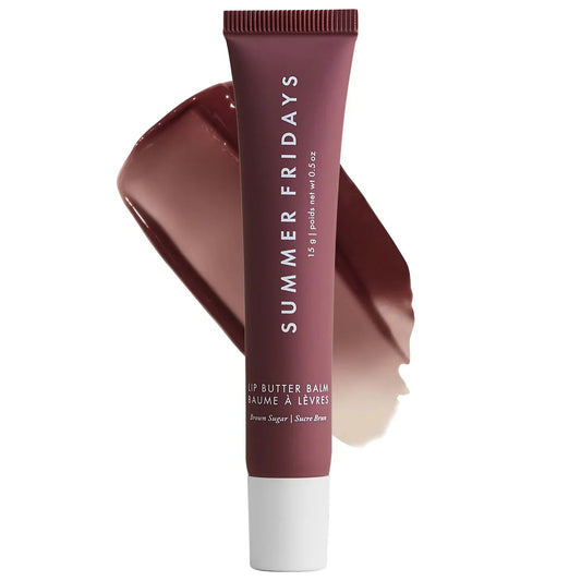 Summer fridays lip butter balm brown suger - كريم زبدة الشفاه بالسكر بني