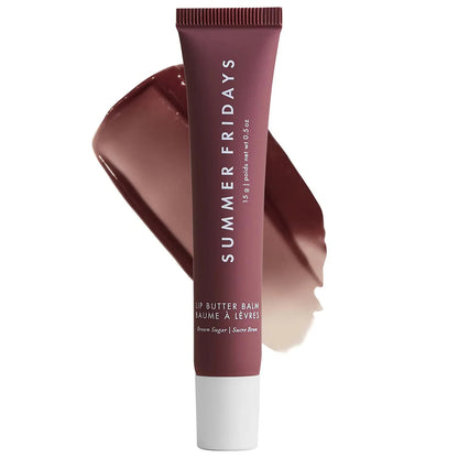 Summer fridays lip butter balm brown suger  - كريم زبدة الشفاه بالسكر بني