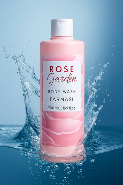 Farmasi body wash rose - غسول الجسم فارمسي