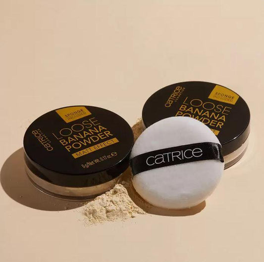 Catrice loose banana powder - بودرة مضغوطة من كاتريس
