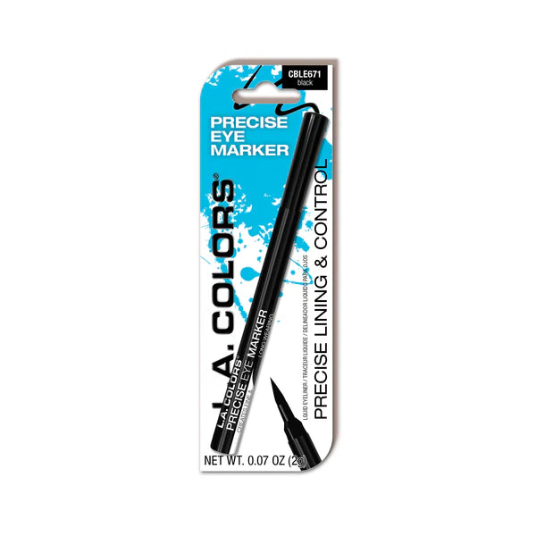 L.A.Colors Precise Eye Marker -اي لاينر اسود