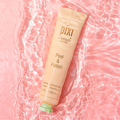 Pixi Skintreats Peel & Polish - تقشير مزدوج المفعول يجمع بين التقشير الكيميائي والتقشير الفيزيائي