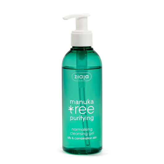 Ziaja Manuka Tree Purifying Normalising Cleansing Gel -غسول للبشرة الدهنية والمختلطة